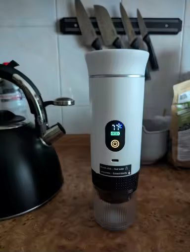 Machine à Espresso Portable 3-en-1 Rechargeable USB-C