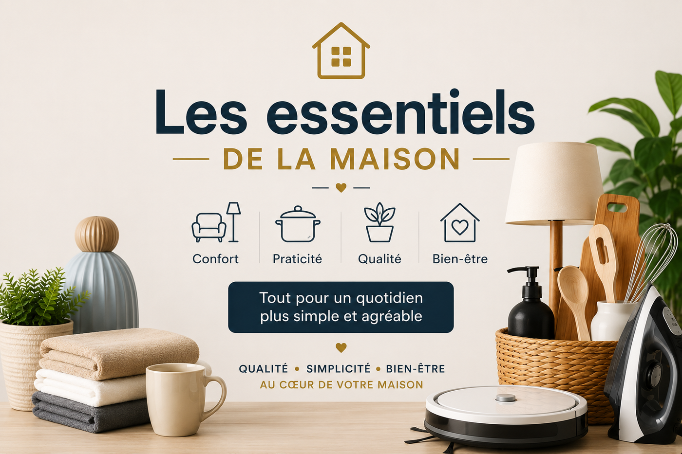 Les essentiels de la maison