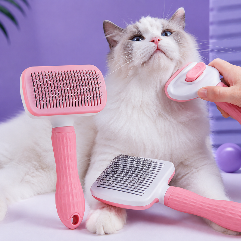 Brosse de Massage & Toilettage pour chats