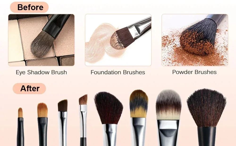 Machine Automatique de Nettoyage pour Pinceaux de Maquillage